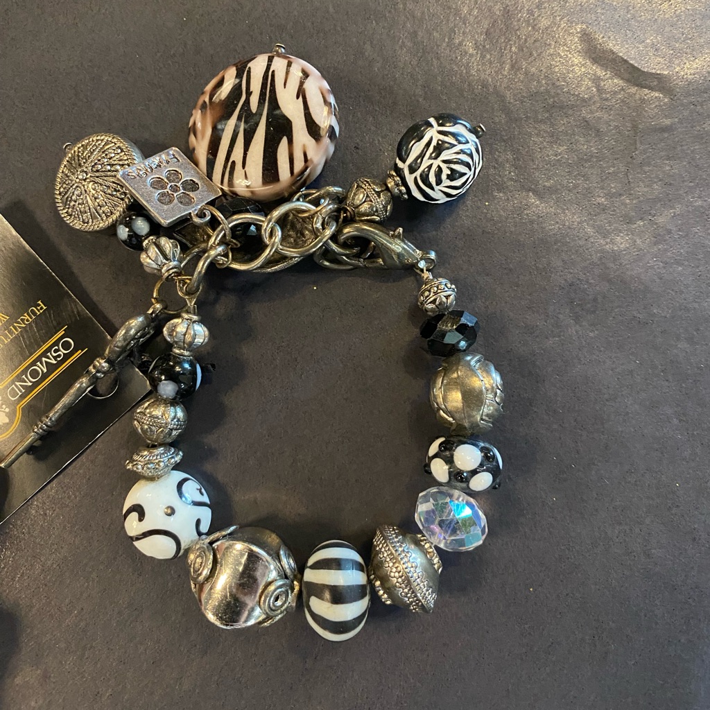 Beaded Bangle Bracelet